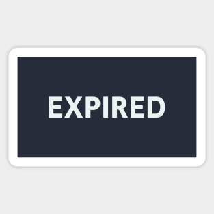 Expired Sticker